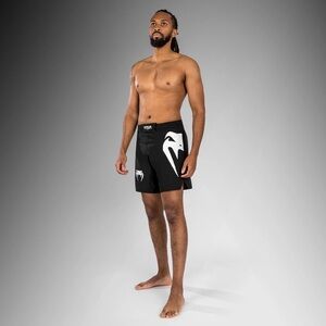 Venum Black & White Fight Shorts